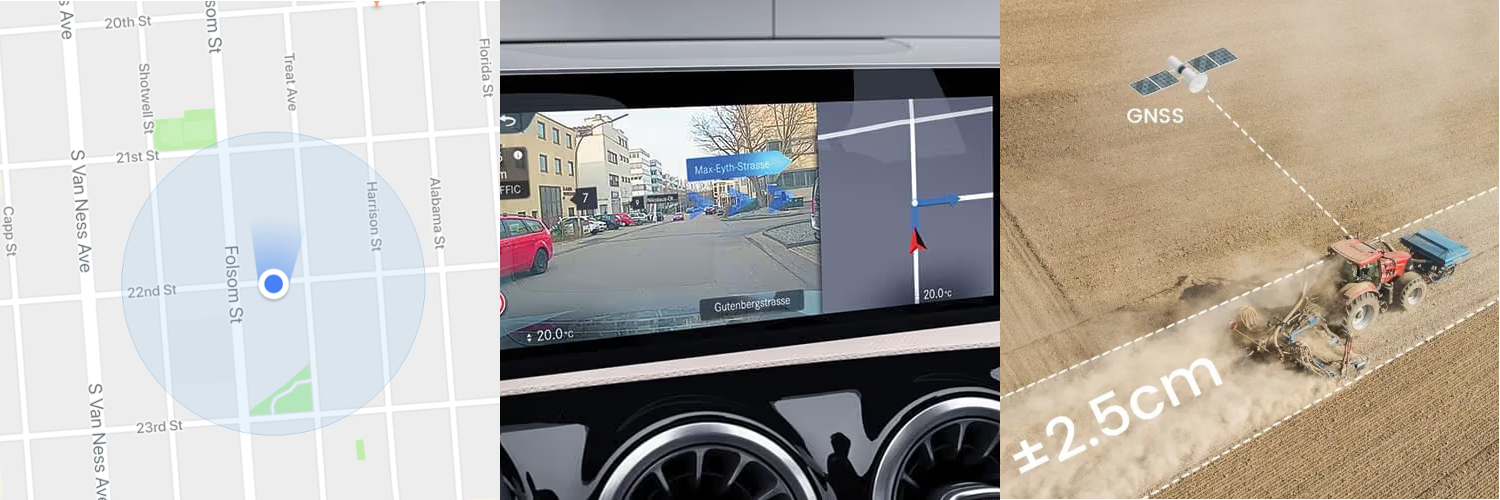 Some of global localization examples.