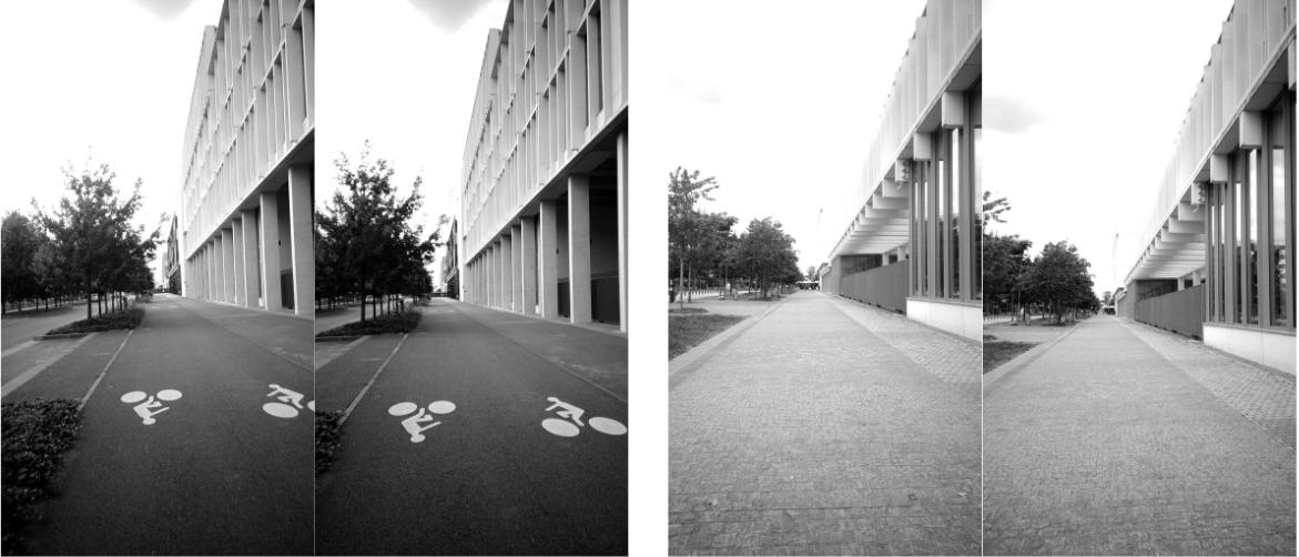 Télécom Paris — an open, urban environment with partial GNSS visibility.